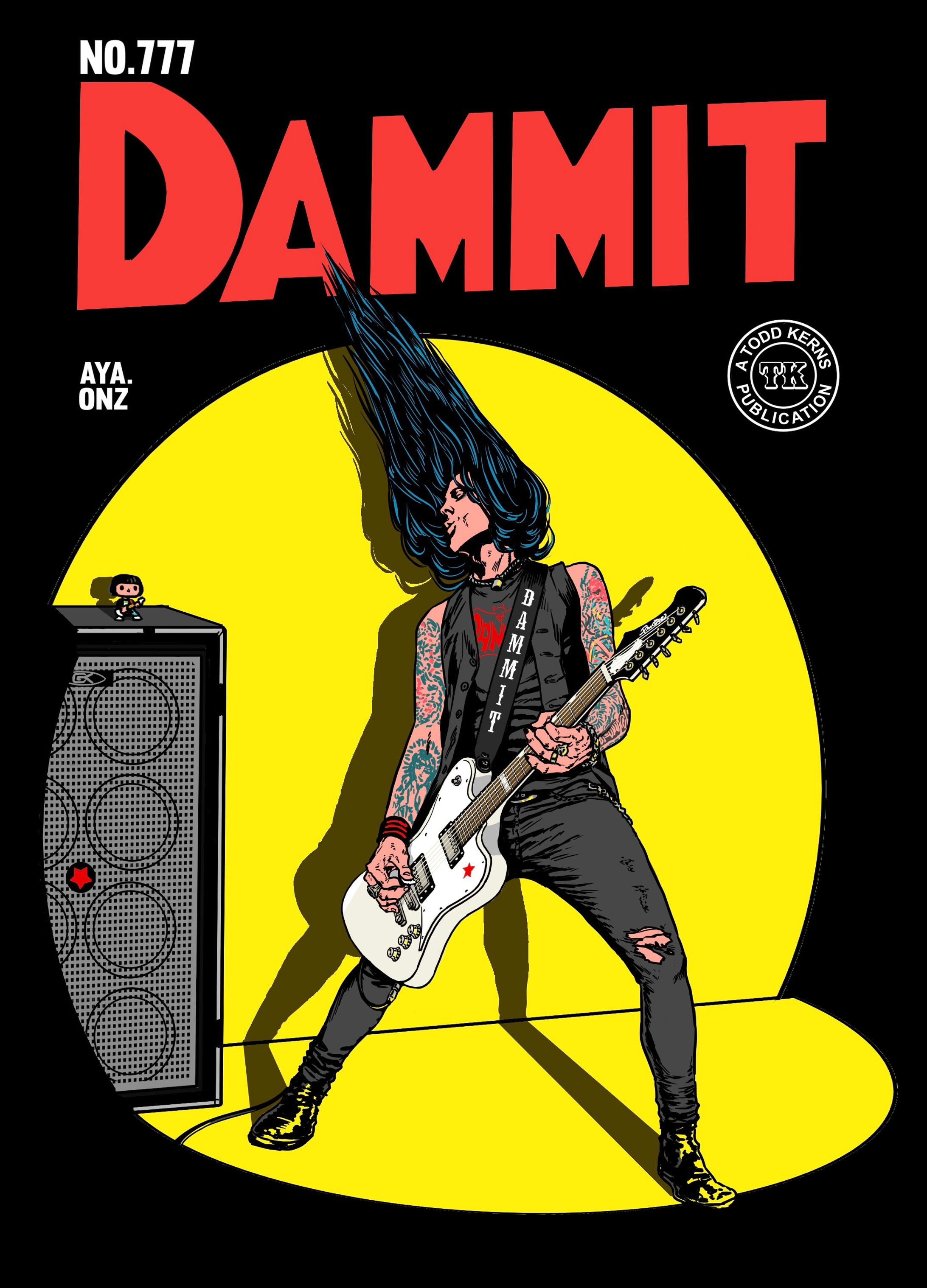 TODD DAMMIT KERNS TEE, MUG, PILLOW ＋-1