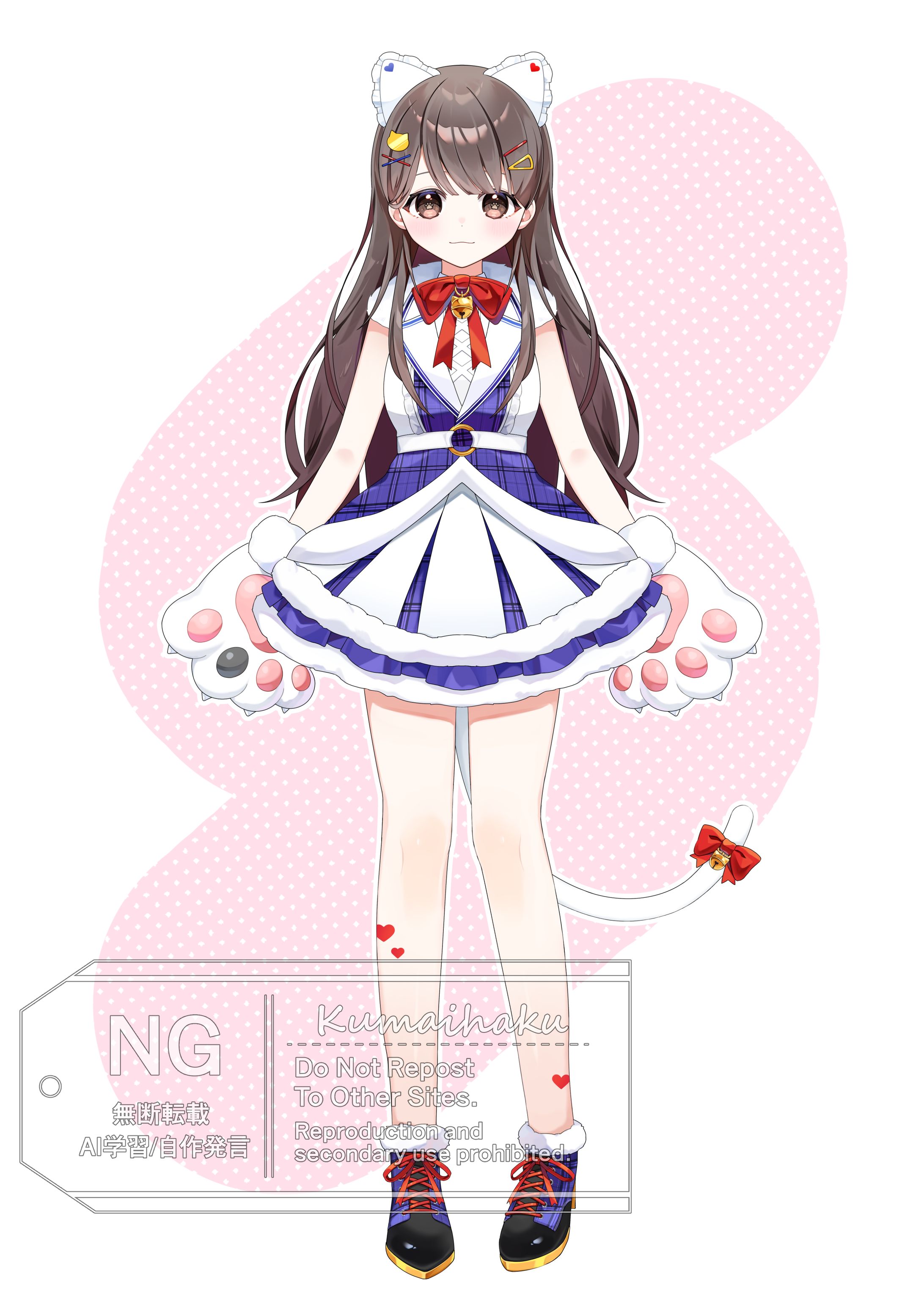 【実績】涼羽みう様  Vtuberモデルデザイン-1