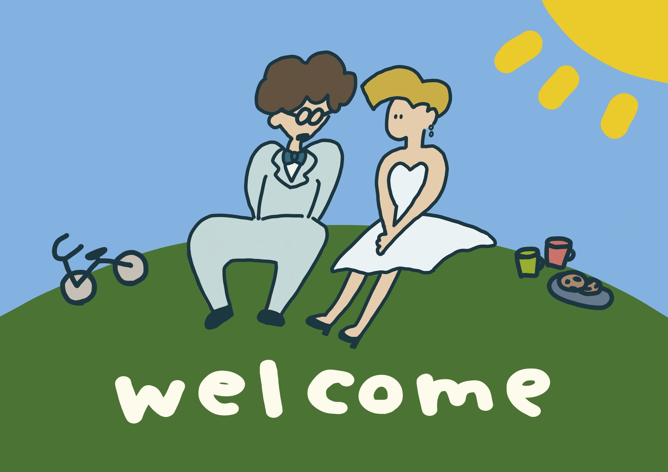 【結婚式】ウェウルカムボード-1