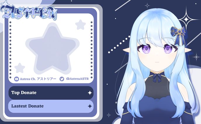Astrea_Vtuber Stream Overlays 
