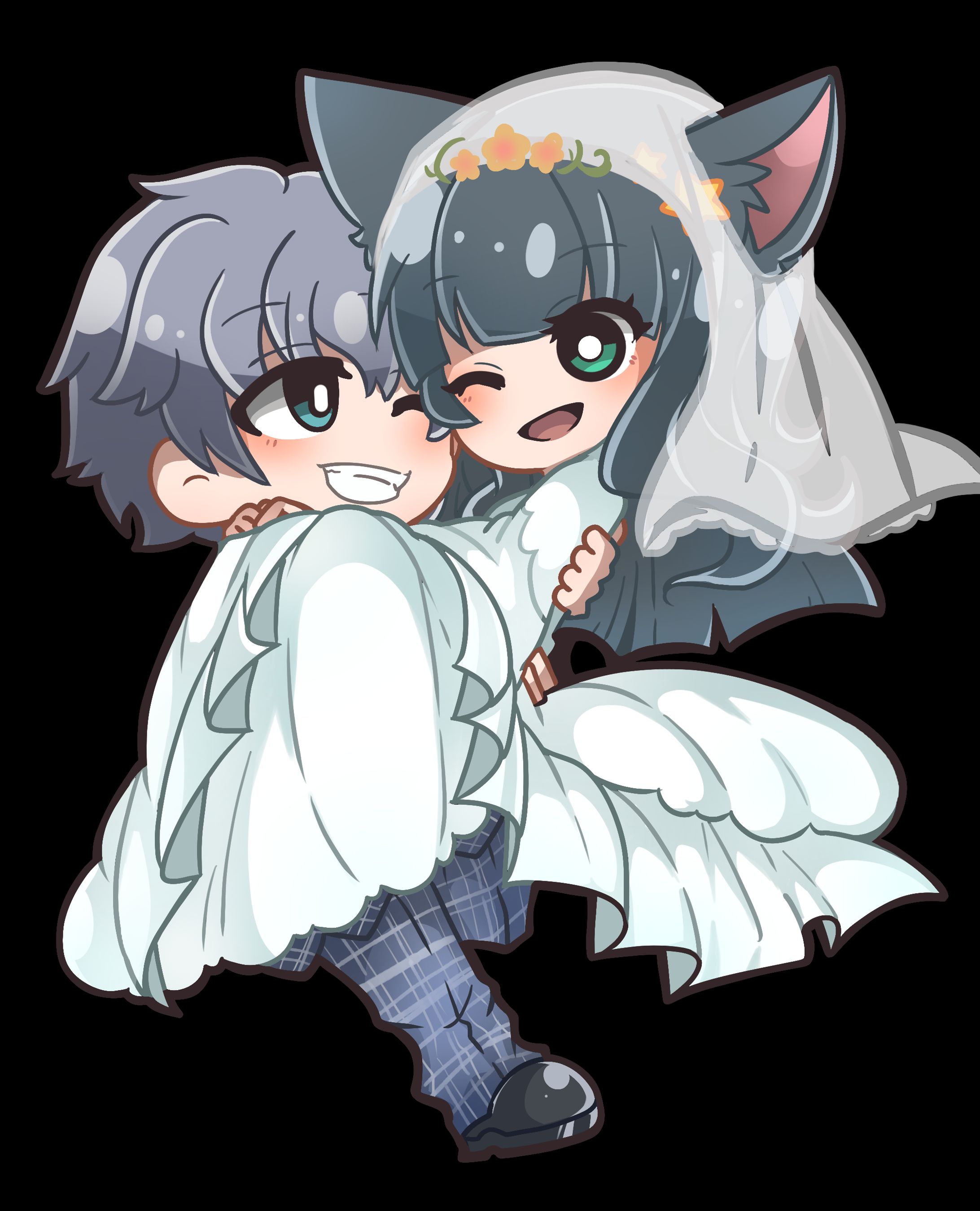 【ご依頼品】ウエディングイラスト-1