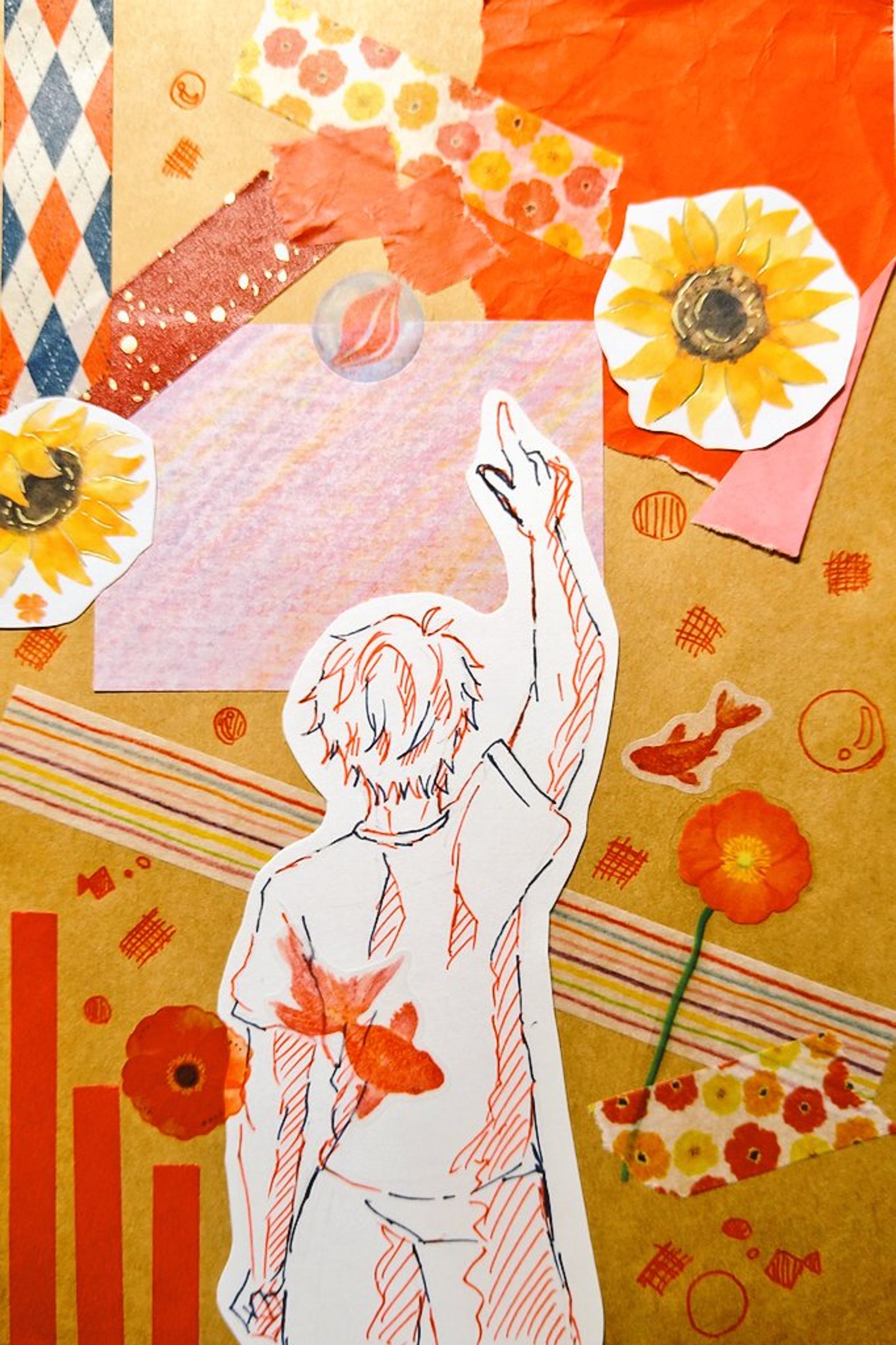 【コラージュアート】FA-1