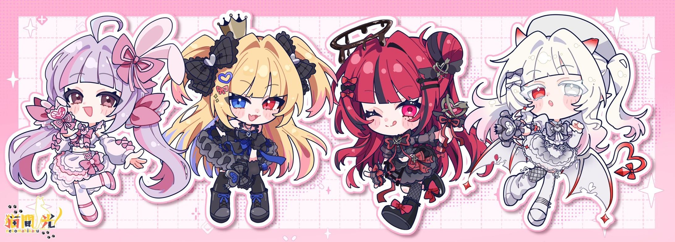 闇月よる様方 MV用SDイラスト-1