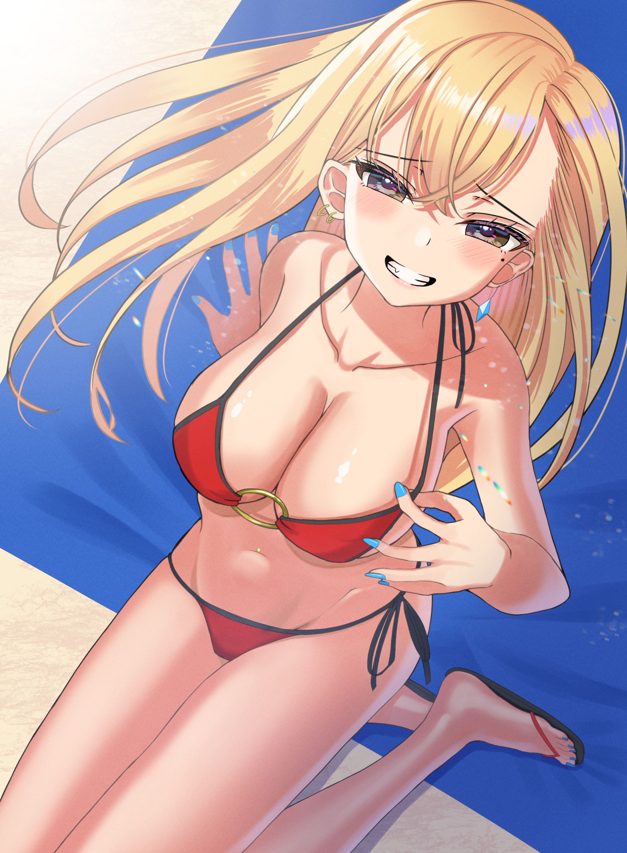 「オタクく～ん❤日焼け止め塗って～❤」-1