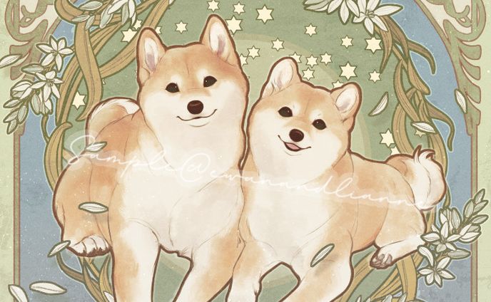 似顔絵(Skeb)