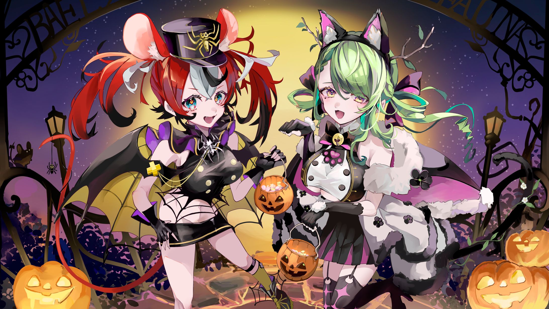 BAE & FAUNA'S MONTH OF HORRORS企画用イラスト-1