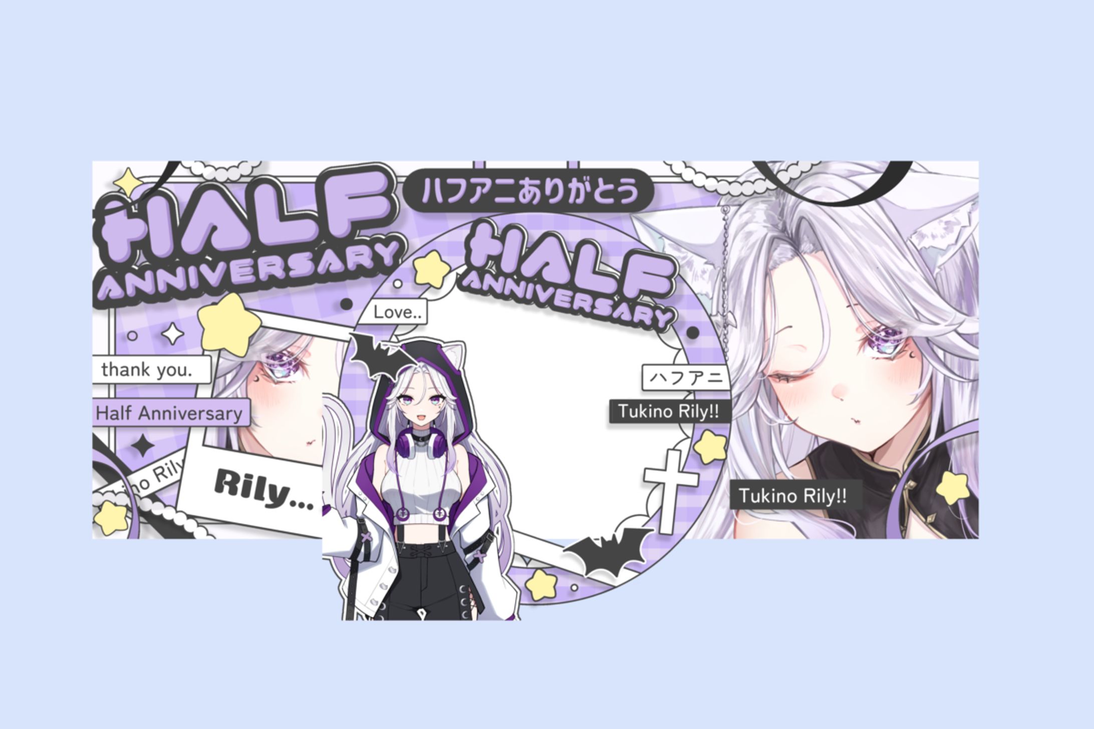 月野りりい様 アイコンリング/IRIAMヘッダー-1