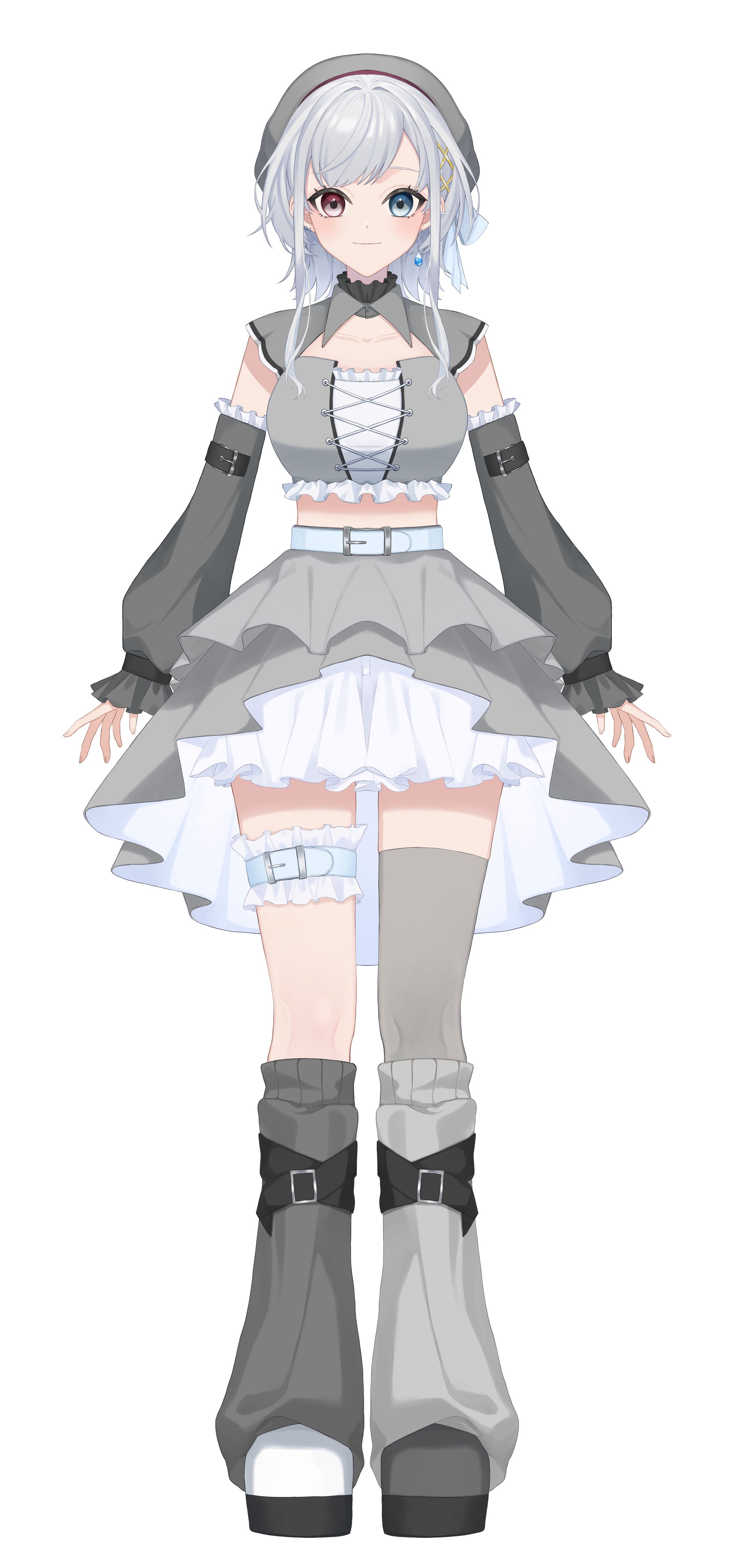 Live2Dパーツ分けイラスト-1