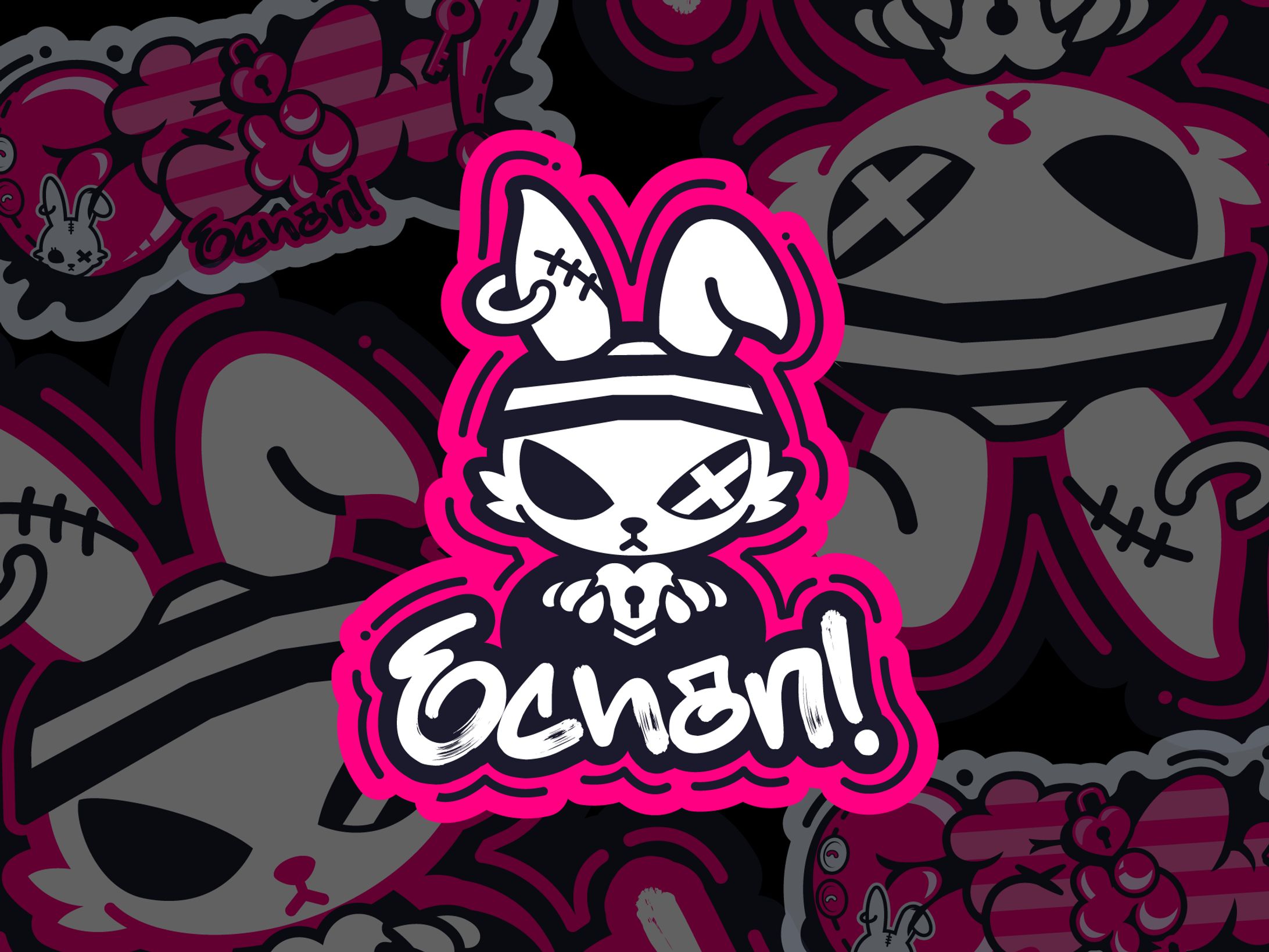 「Eちゃんシンボルロゴ」(2025年／VtuberEちゃん)-1