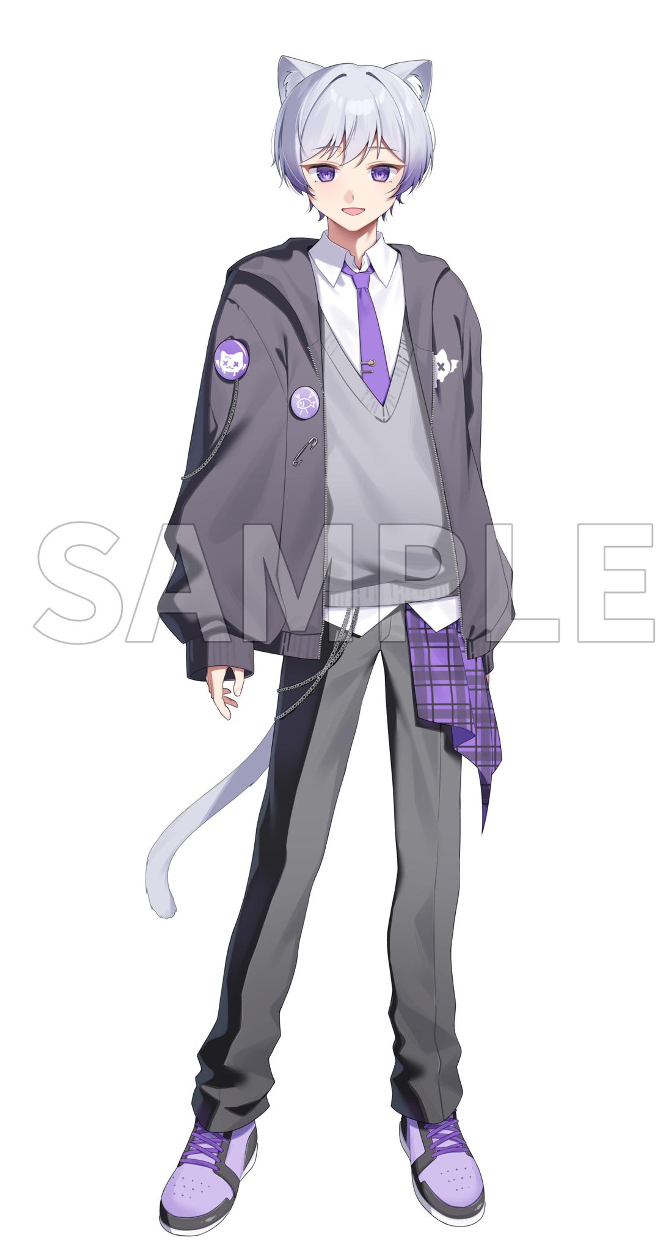 【ご依頼】株式会社エンターファンズ様 Vライバー立ち絵制作-1