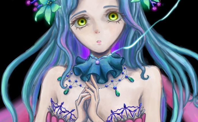 Poissons ⋆꙳♓️
𓂃𓂃𓂃𓂃𓂃𓂃𓂃𓂃𓂃𓂃

꙳☄︎ jouet ✯‬︎︎ ♀

サーカスで水中ショーをする人魚。透明になって彩り鮮やかな骨で魅了する。ある理由で骨が染まってしまった。

#art #illustration #artwork  #插图 #일러스트#drawing #fantasyillustration #circus #constellation #イラスト #イラスト好きな人と繋がりたい  #イラストグラム #絵描きさんと繋がりたい #絵 #創作 #厚塗り #星座 #12星座 #アンティーク #antique  #procreate #うお座 #魚座 #Pisces #mermaid #骨 #透明標本 #人魚 #キャラクターデザイン #ホルマリン漬け