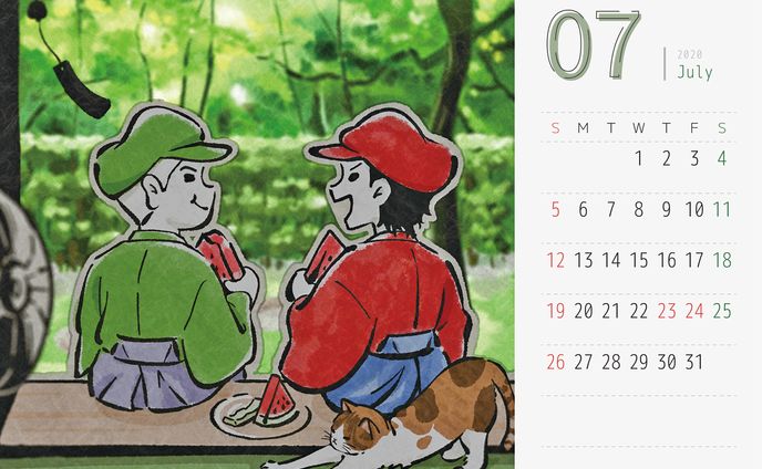 幕末志士｜7月ミニカレンダー企画
