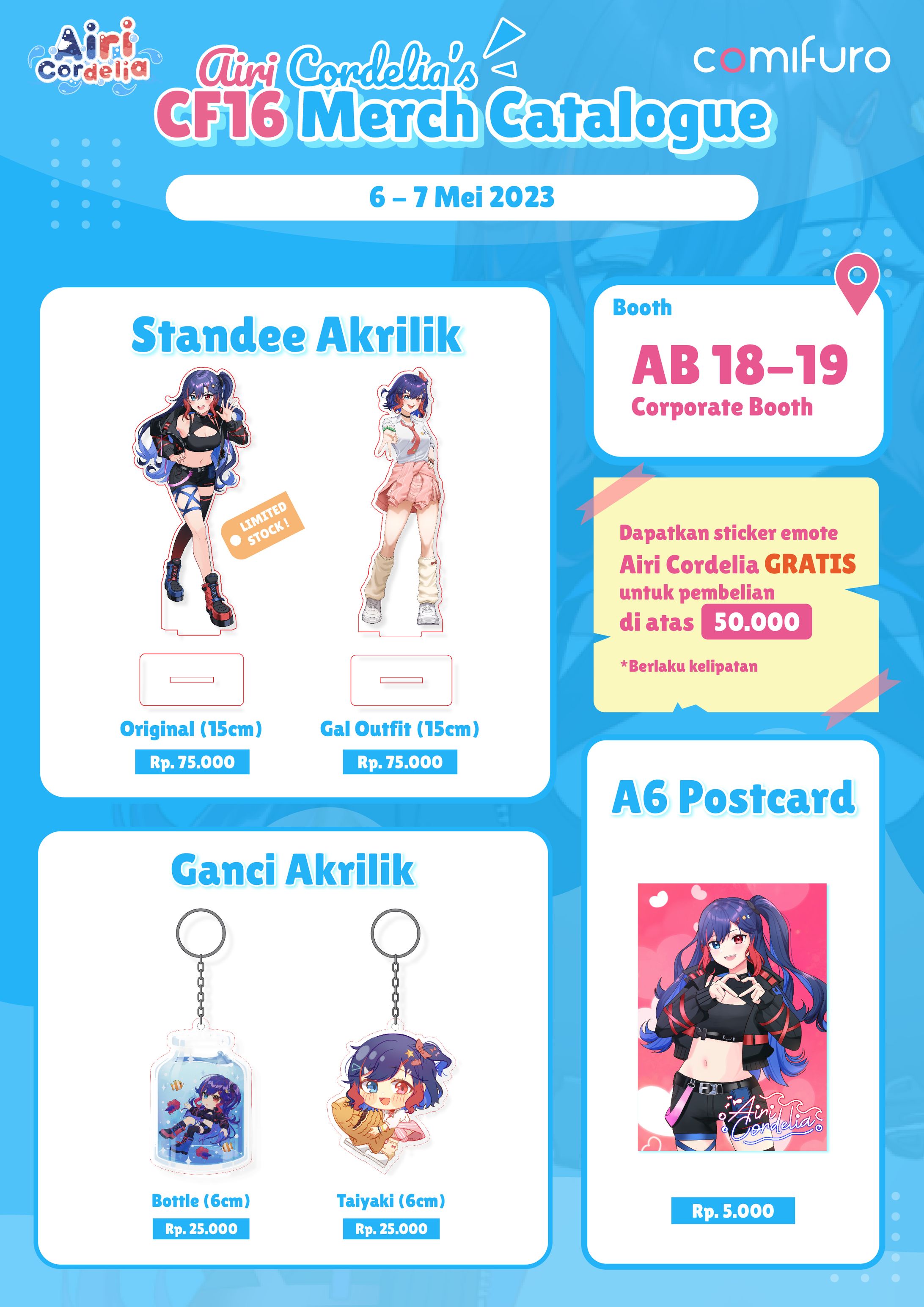 Catalog Merch Airi Cordelia CF16-1