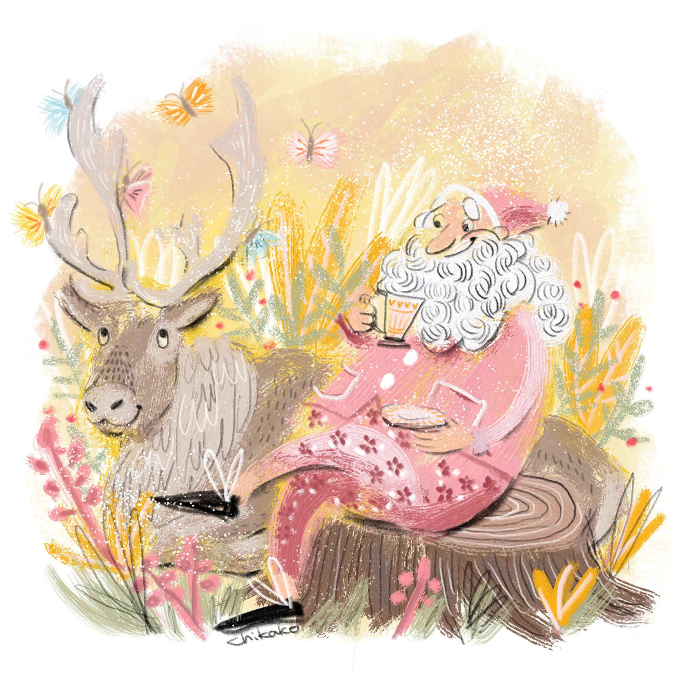 春のサンタさん-1