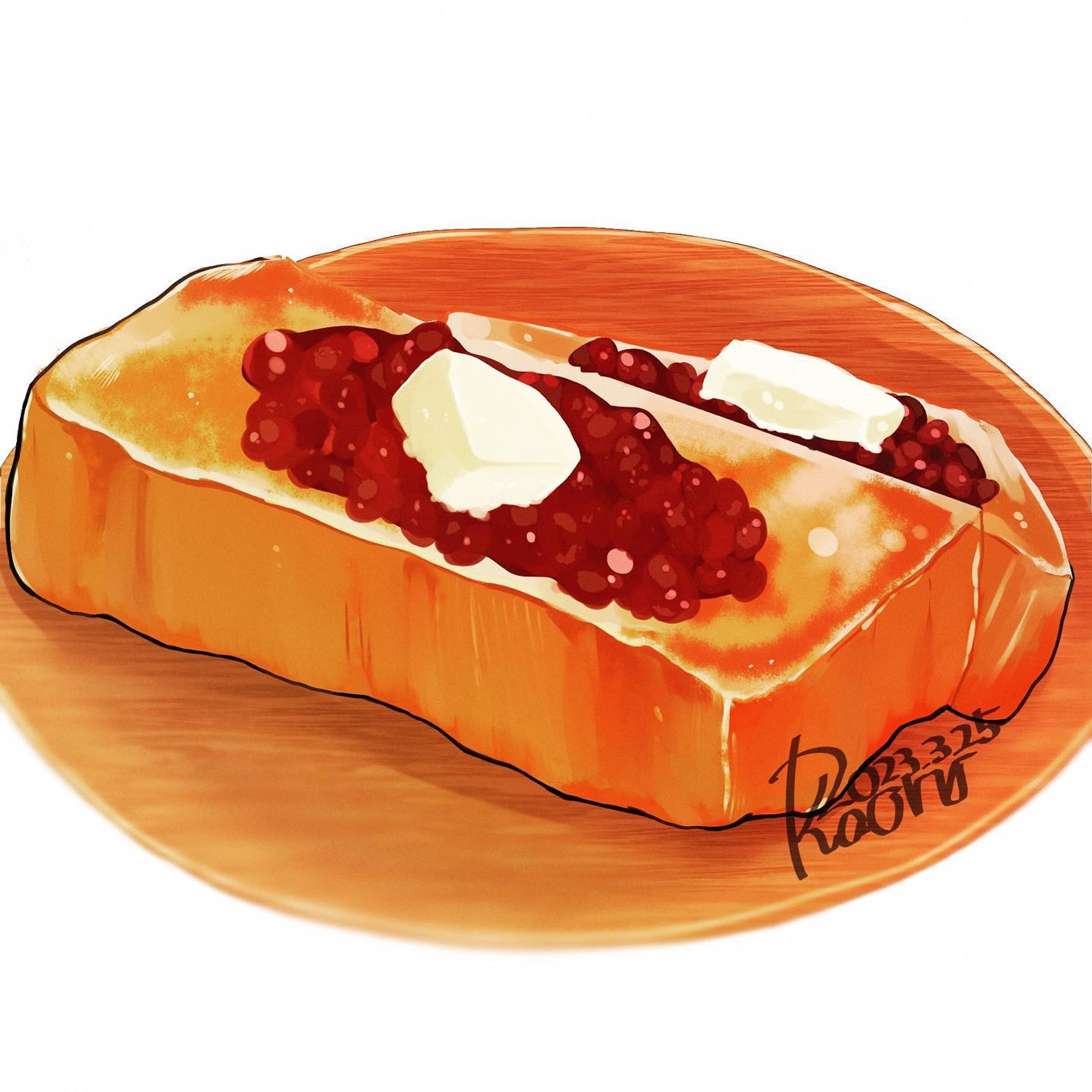 小倉トースト
食べ物を美味しそうに描くって難しい！
沢山描いて上手くなりたい。
最終的には、美味しいに食べてる男の子を描きたい。
#イラスト #飯テロイラスト #小倉トースト-1