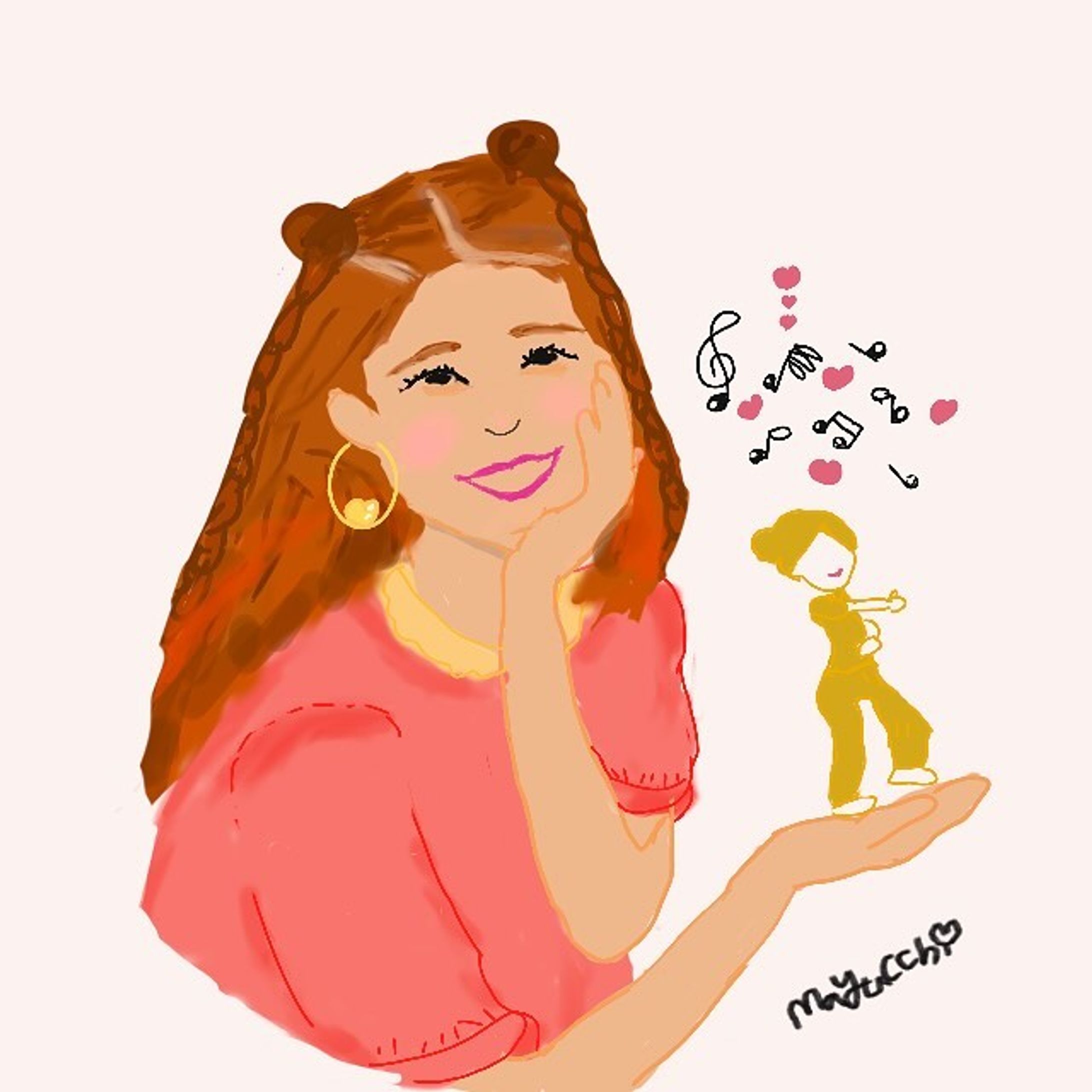 ⁡
友達から娘さんのお誕生日にアイコンをプレゼントしたいということで☺︎♡
⁡
アイコンのイラストを描いてほしいとご依頼いただきました☆
⁡
友達の娘さんはダンスをやっているので
ダンスのイメージも入れつつ
⁡
可愛らしさと♡
⁡
彼女のこれからの人生が
もっともっと、輝いていきますように☆
心を込めて描かせていただきました♡
⁡
気に入ってもらえて嬉しいです！
ありがとうございます♪
⁡
そして、お誕生日おめでとうございます💓
⁡
ご依頼者様以外のイラスト使用はご遠慮ください☺︎
⁡
♪♪♪♪♪☆♪♪♪♪♪♪♪☆♪♪
⁡
イラストのご依頼はプロフィール（@mayu.chi24）からご依頼方法をご覧下さい。
お気軽に話しかけてくださいね☺︎♡
心よりお待ちしております♪
⁡
♪♪♪♪♪☆♪♪♪♪♪♪♪☆♪♪
⁡
thank you with love♡☺︎
⁡
#絵描きビト#アイコン#似顔絵#アートワーク#依頼方法#ドローイング#デジタルイラスト#イラスト#イラストグラム#アート#デジタルアート#ポストカード#ほっこりイラスト#絵本#かわいい女の子#優しいイラスト#イラストレーター#イラスト好きな人と繋がりたい#絵描きさんと繋がりたい#挿絵#girl#Illustrator#illustration#art #Illust#beautifulgirl#creative#procreate-1