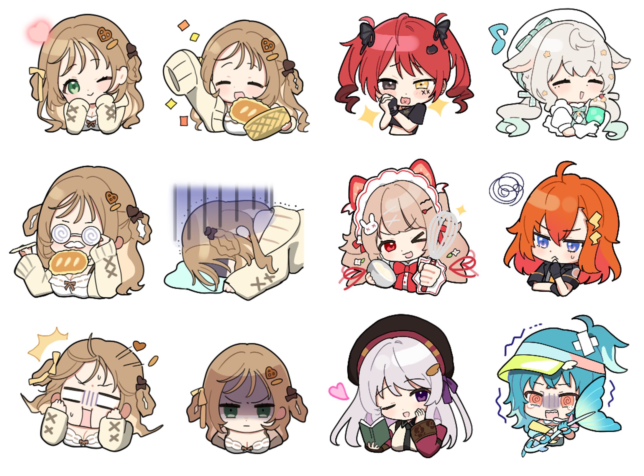 ショート用SDイラスト-1