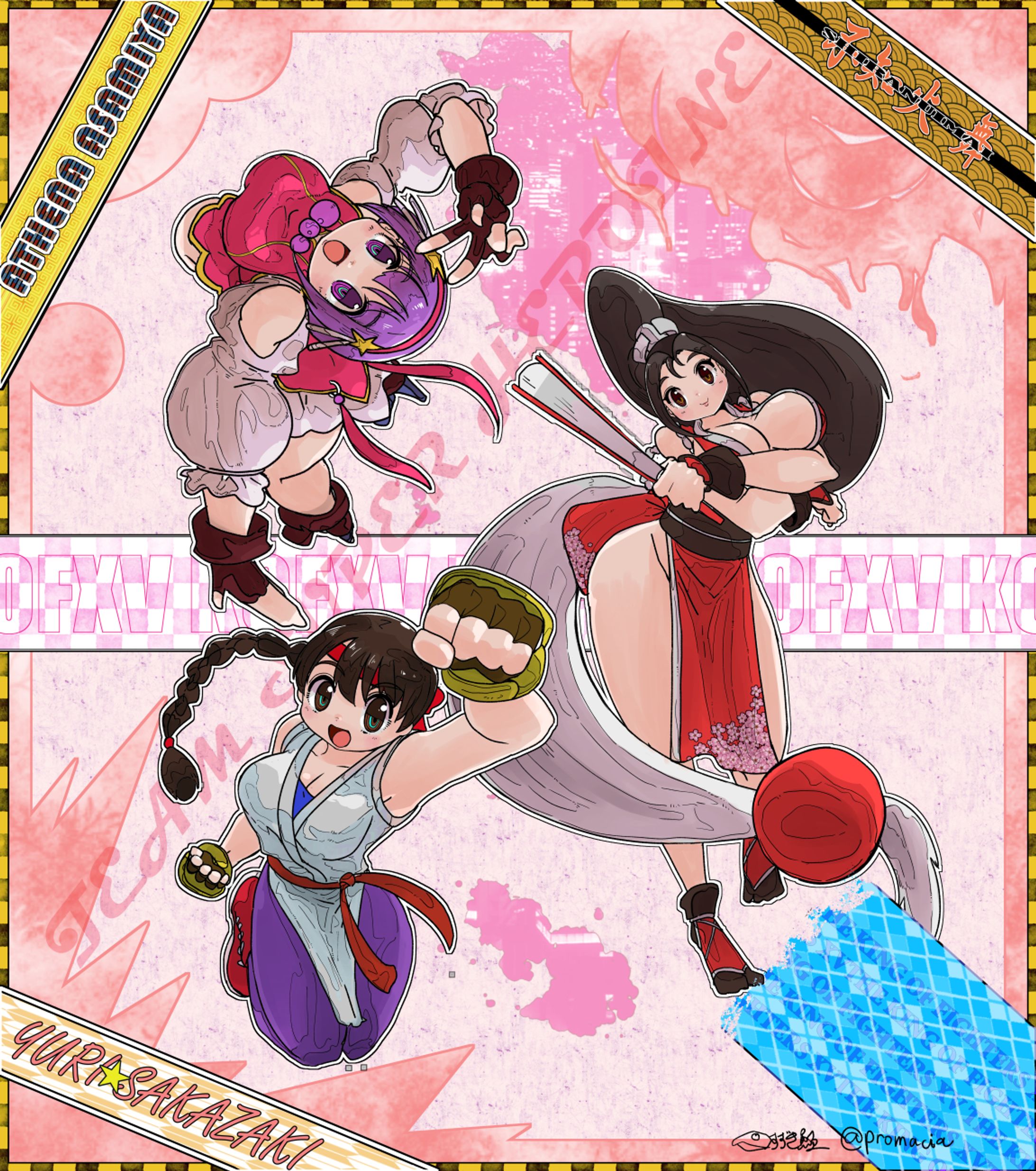 KOF15イラストコンテスト作品-1