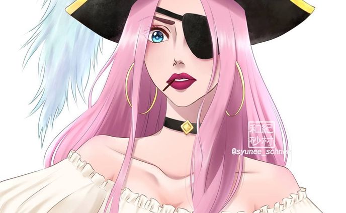 イラストに一目惚れして描いてみました✨久しぶりにカッコいい感じにするために目を少し変えてみました。
オリジナルはこちら→ @artofmaxinevee

#maxineveeredraw #drawthisinyourstyle #drawthisinyourstylechallenge #illustration #digitalillustration #digitalart #digitaldrawing #clipstudiopaint #beauty #pirategirl #girl #pirate