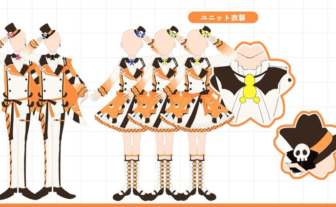fanarts、costume design
