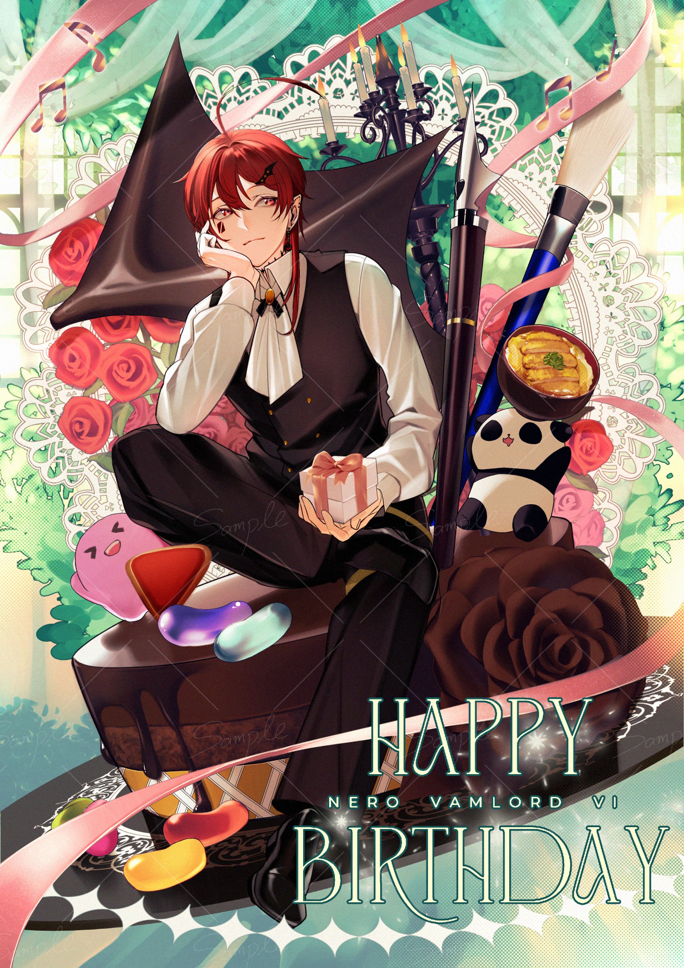 お誕生日ご依頼絵-1
