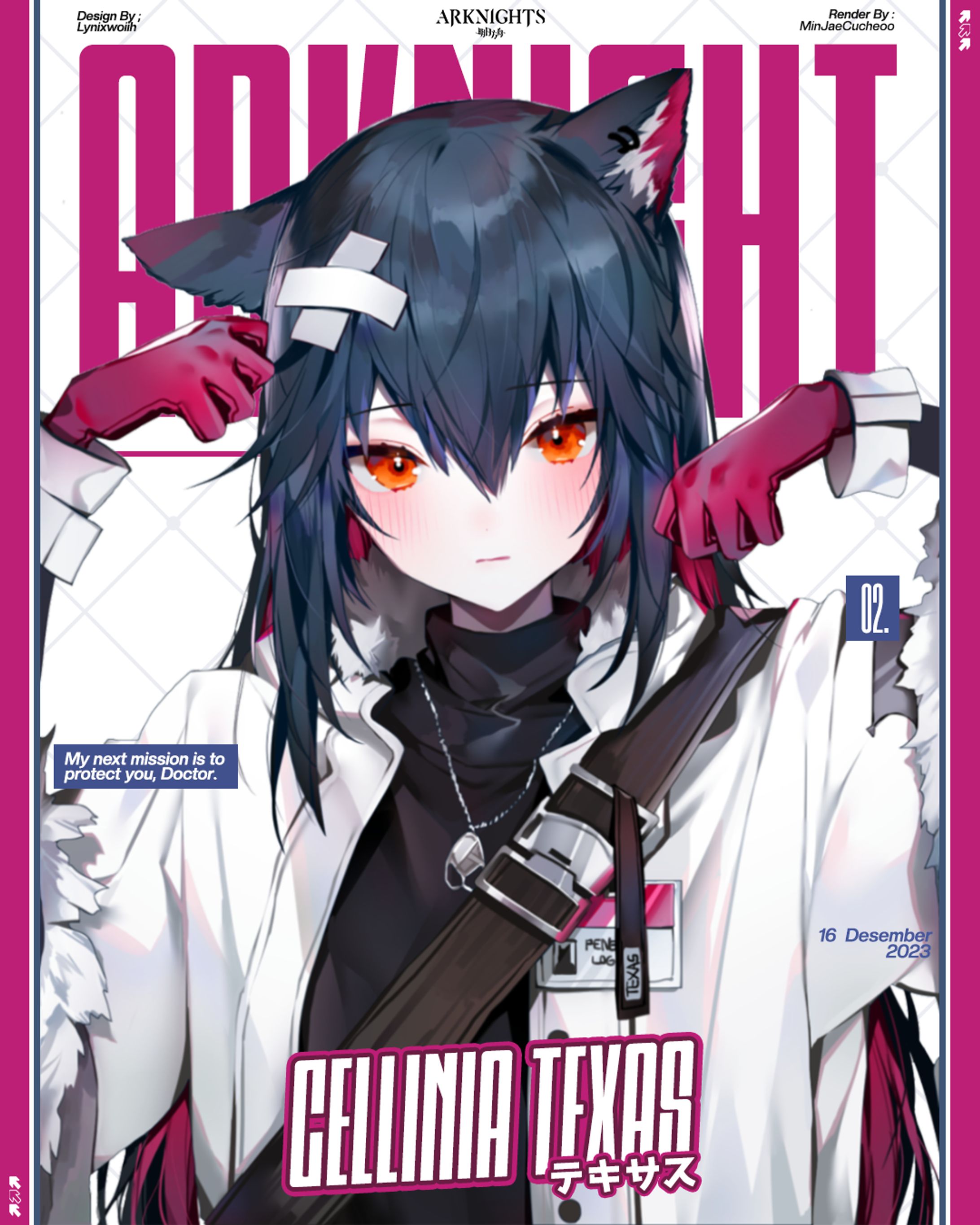 Texas Arkhigt - Anime Graphic Poster-1