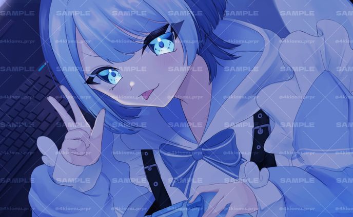 【実績】夏凪ルチア様　2周年記念イラスト