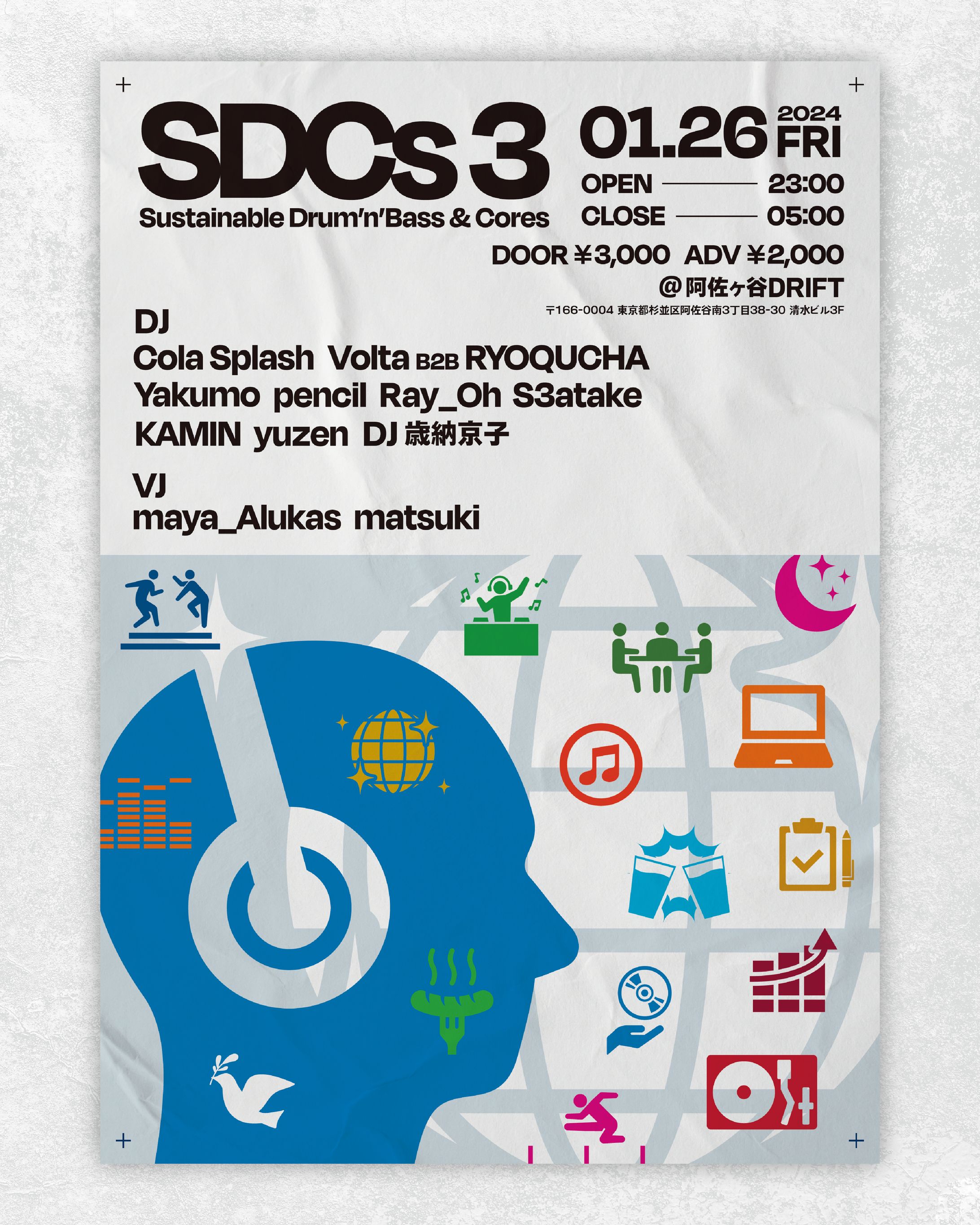「SDCs 3」イベントフライヤー-1