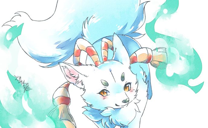 水彩塗り