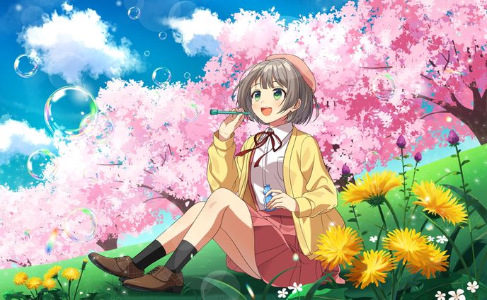一枚絵、パーツ分け