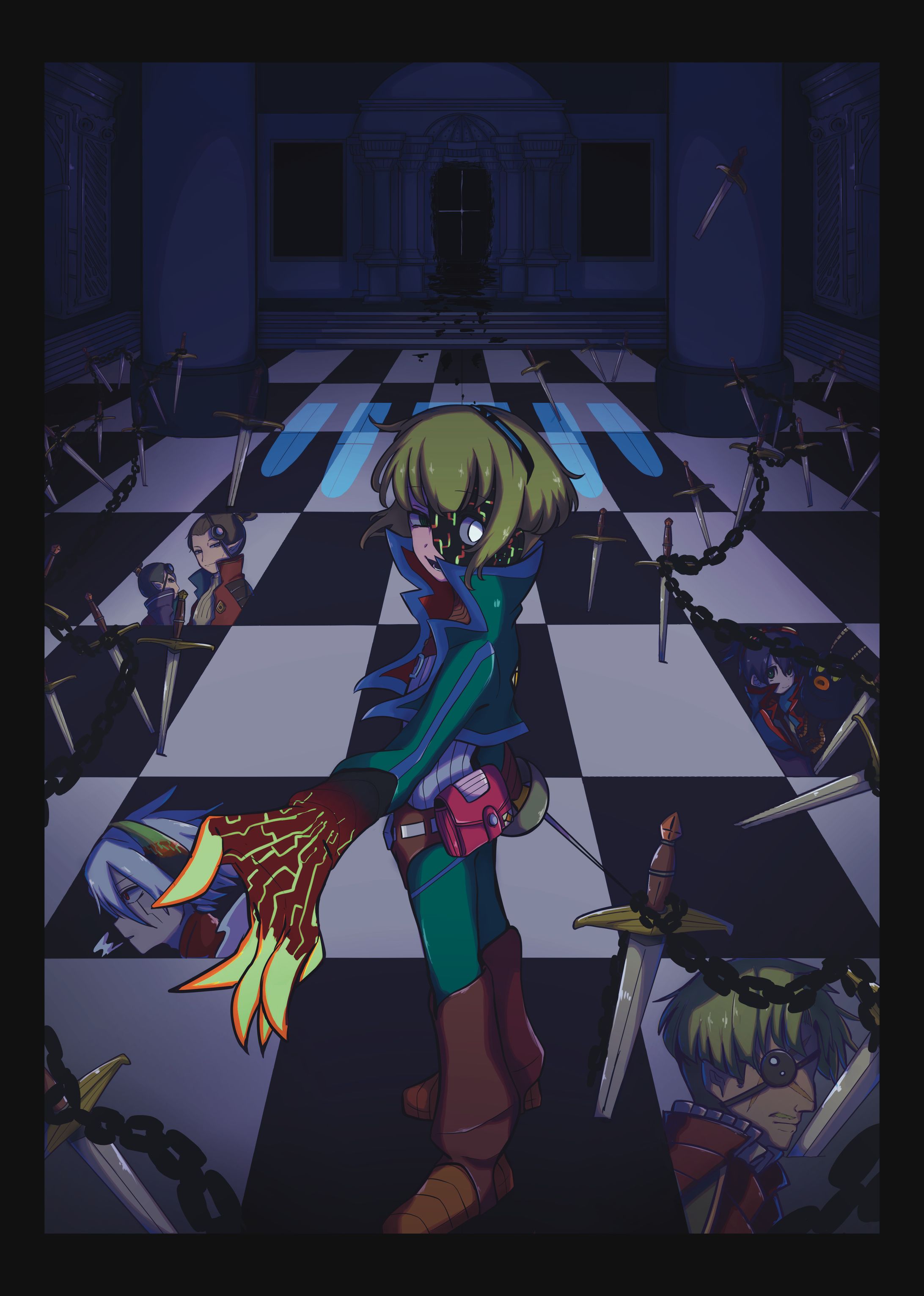 BOFⅤ  20周年記念アンソロジー みんなで、そらをみにいこう 寄稿イラスト-1