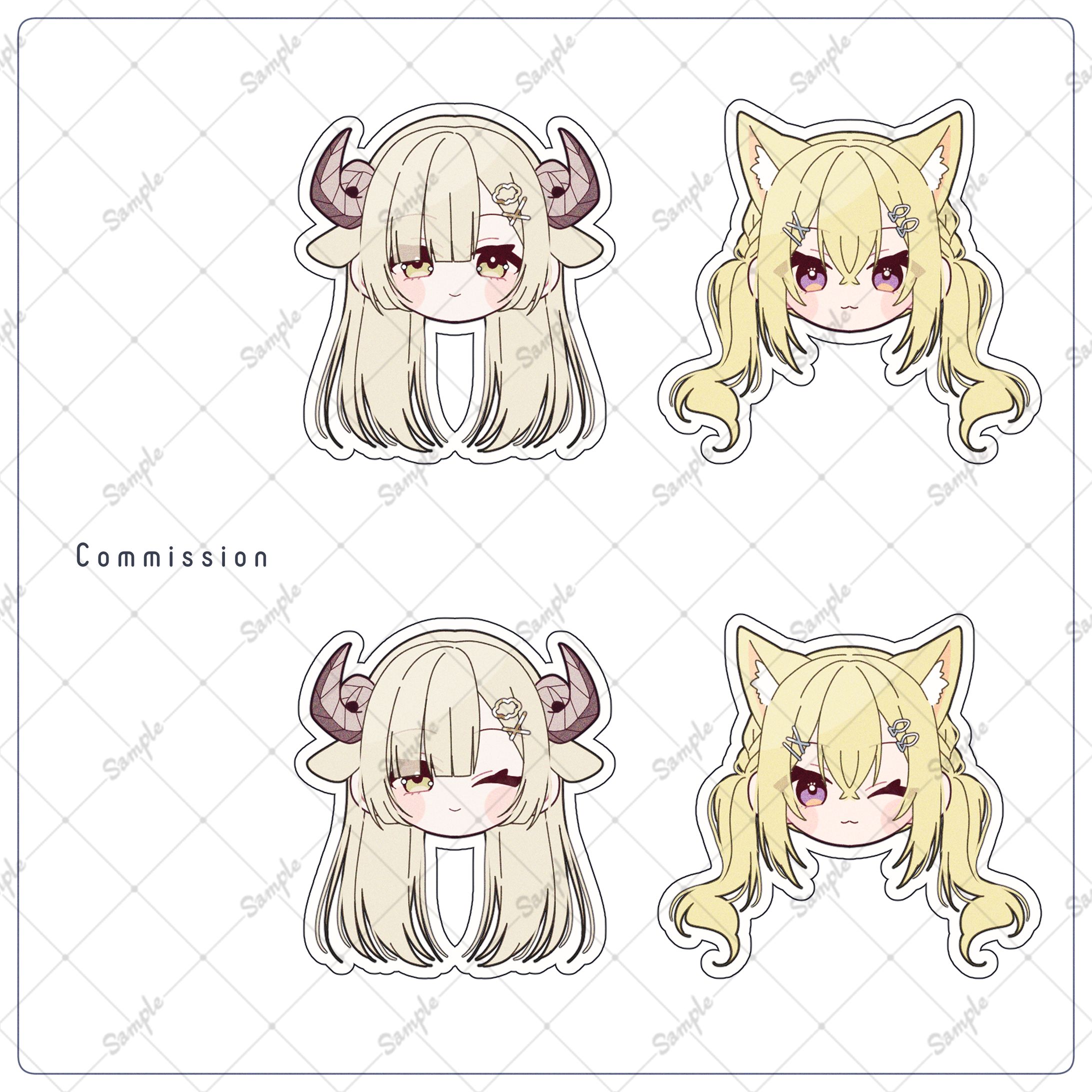  ▍木天蓼かなめ様　‐　TRPG立ち絵-1