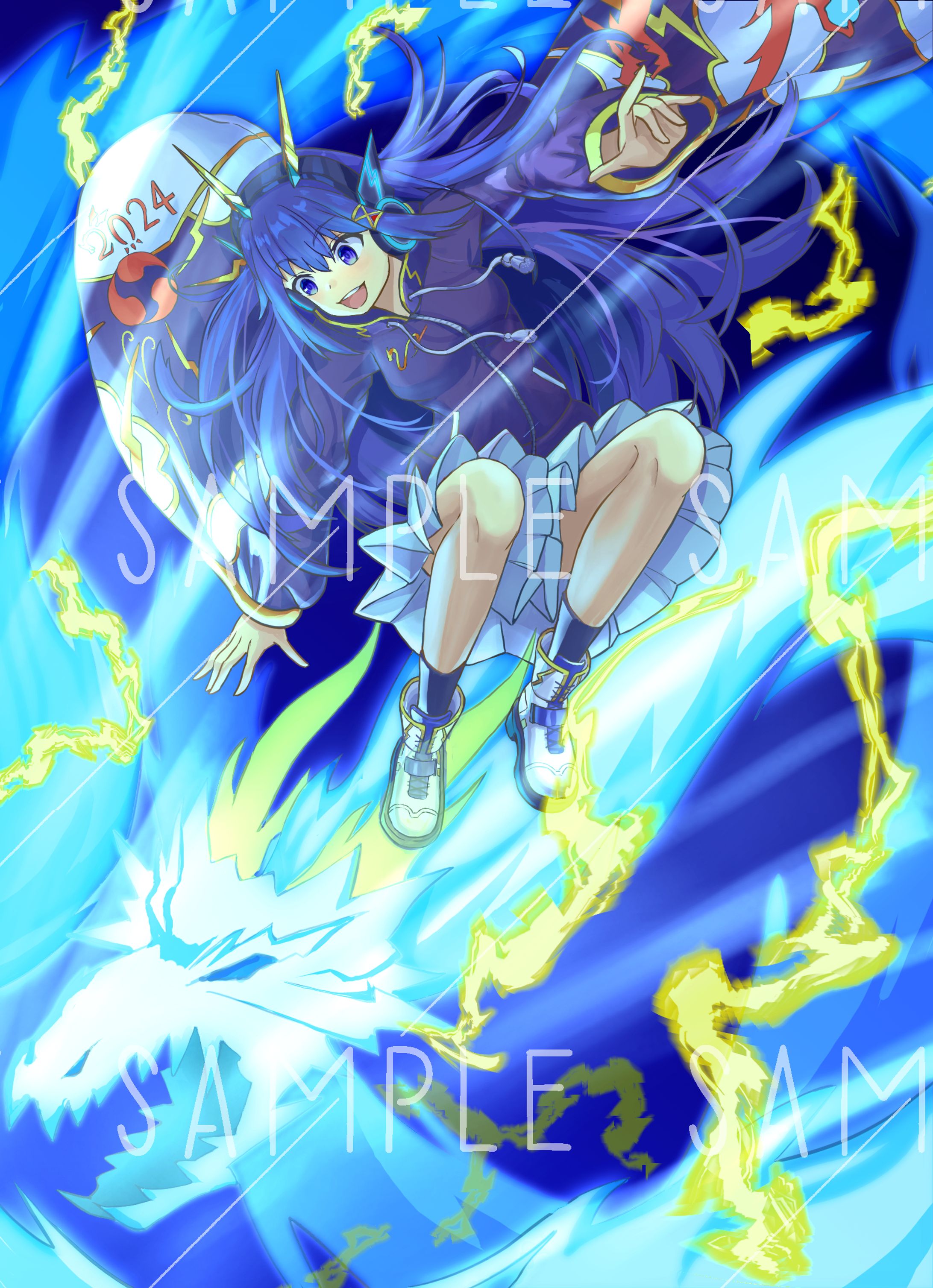 ２０２４お正月イラスト-1