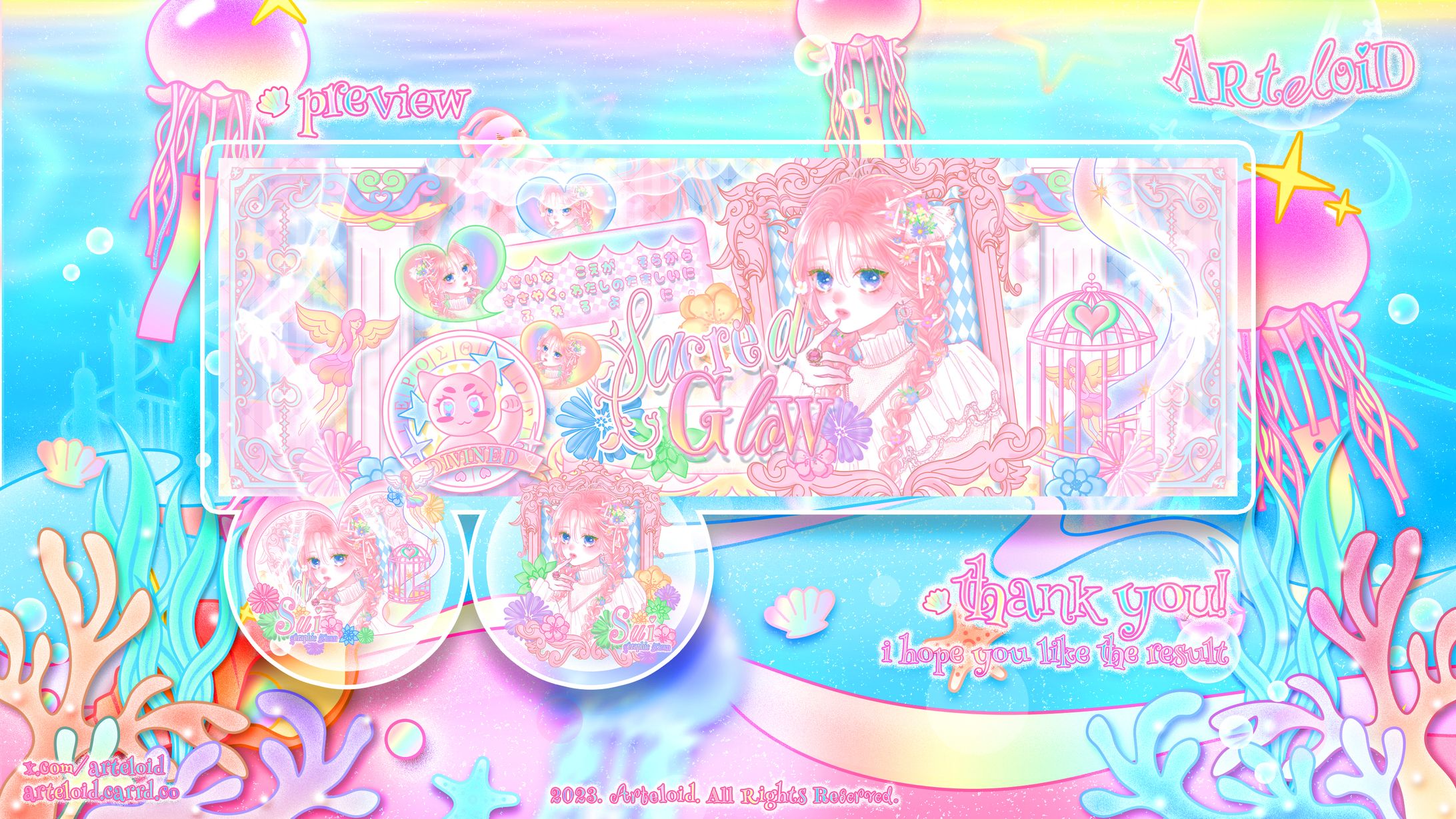 SACRED GLOW (X Layout Template)-1