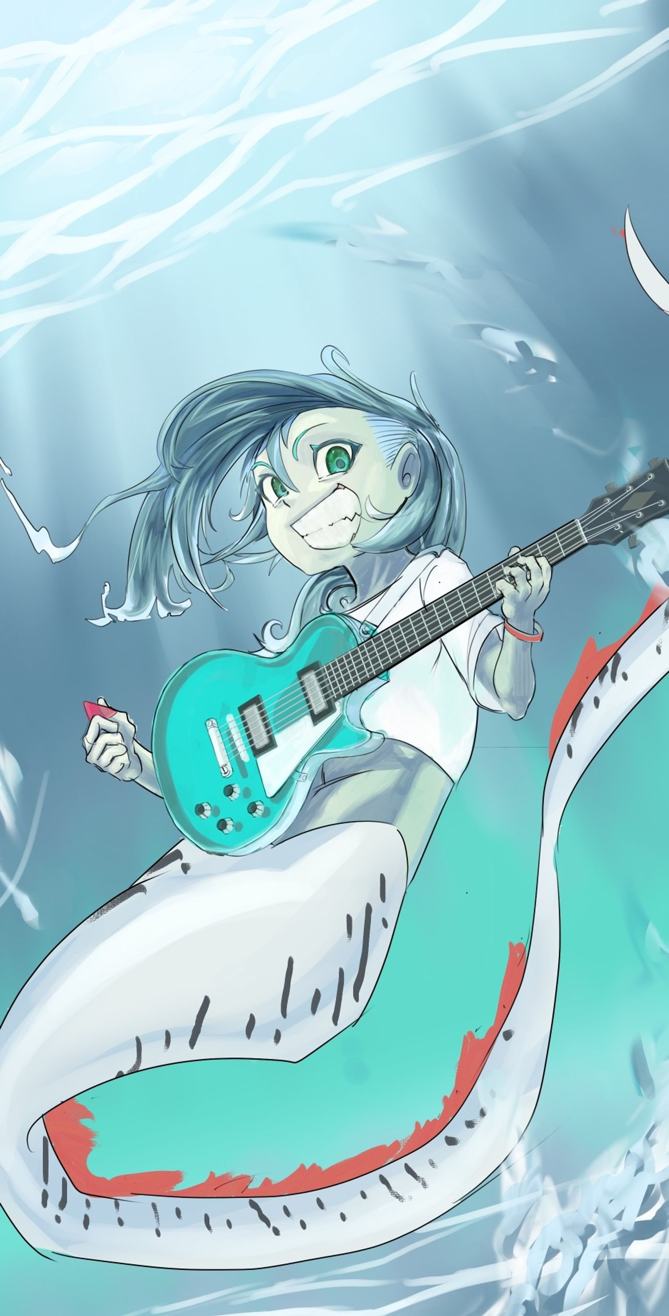 オリジナルイラスト　夏の暑さを忘るほど盛り上がろう-1