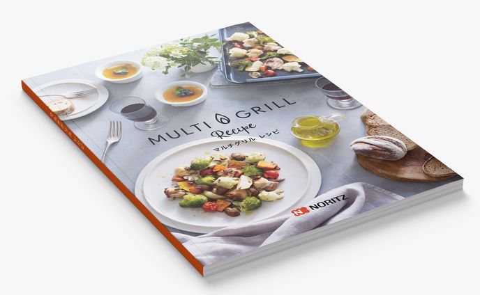ノーリツ　マルチグリルレシピBOOK