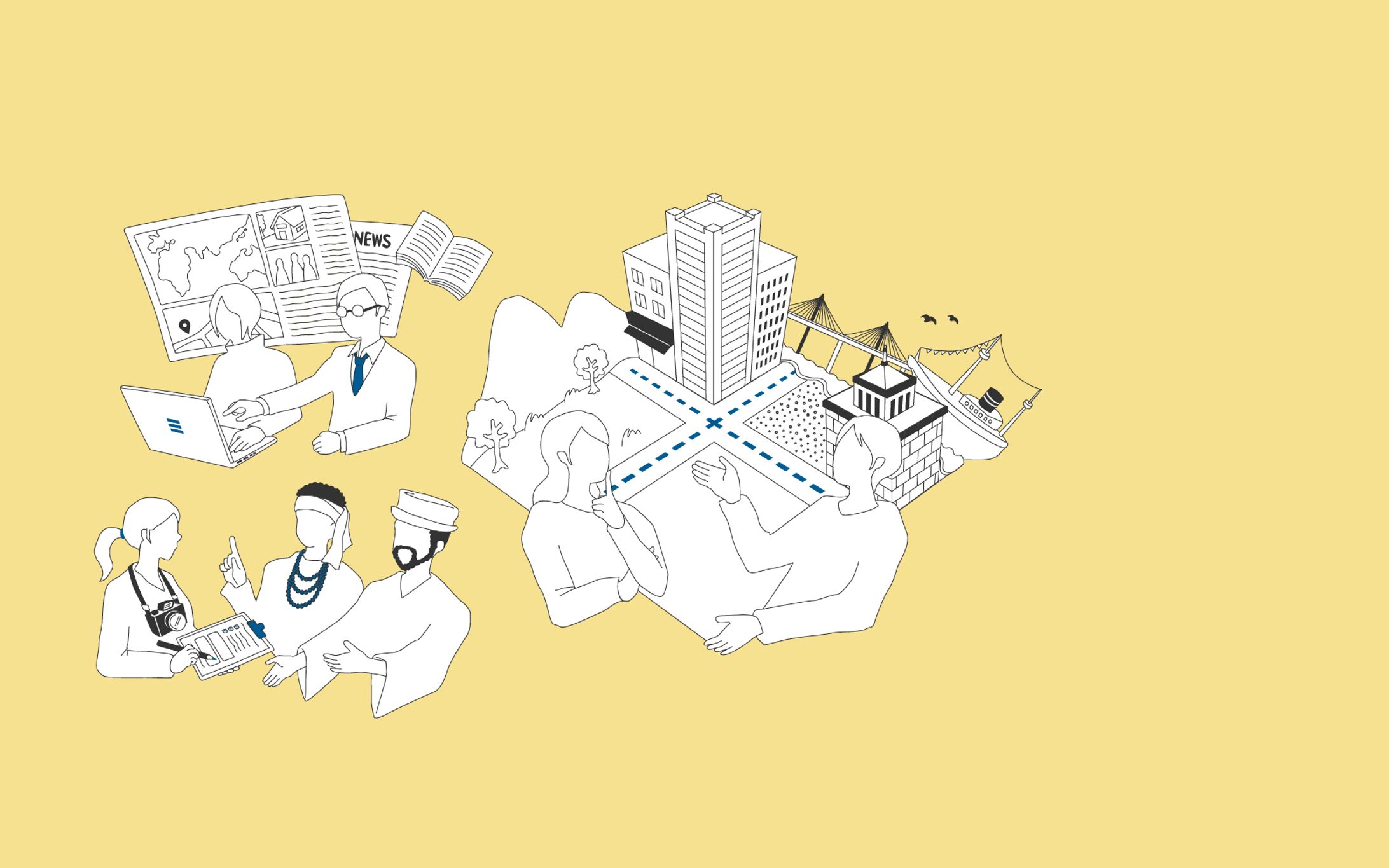 ✏️ WEB用イラスト制作/横浜国立大学 都市イノベーション学府 都市地域社会専攻 人文社会領域-1