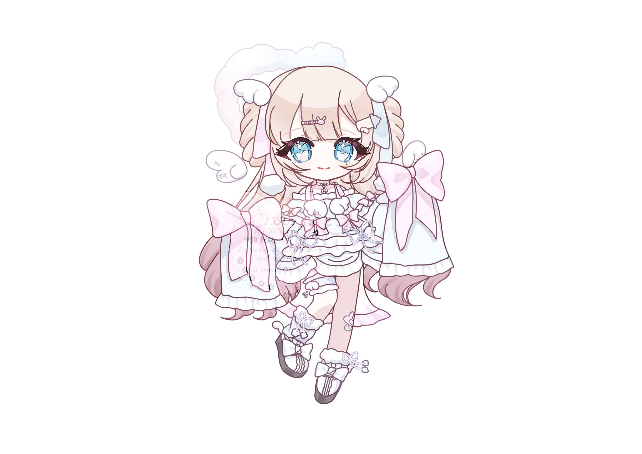 🍼羽紗みるあ様 SDイラスト-1