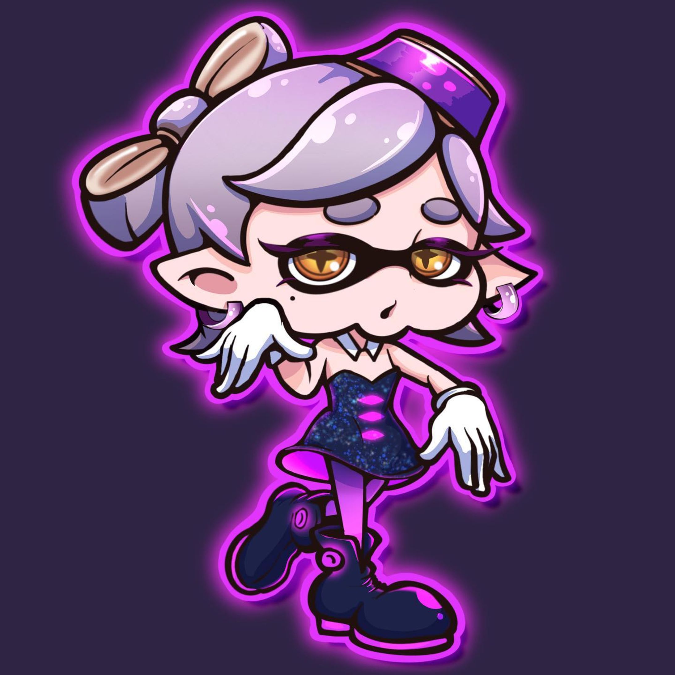 フェスの紫ホタルちゃん
#TunTunToon 

#シオカラーズ #ホタルちゃん 
#イラスト #スプライラスト #スプラ3 #イラストグラム #いらすとぐらむ #スプラトゥーン3 
#絵描きさんと繋がりたい #絵描きさんとつながりたい
 #カートゥーン #カートゥーンイラスト #カートゥン風イラスト 
#デフォルメ #デフォルメイラスト 
#procreate #digitalart #splatoon2 #splatoon3 #nintendo 
#illustration #illust #illustrator #art #drawing #cartoon #cartooncharacter-1