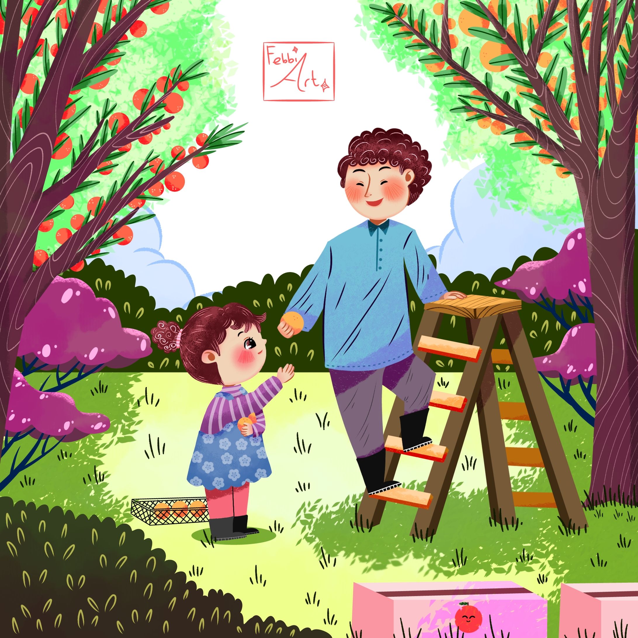 kids illustration (児童書のイラスト)-1