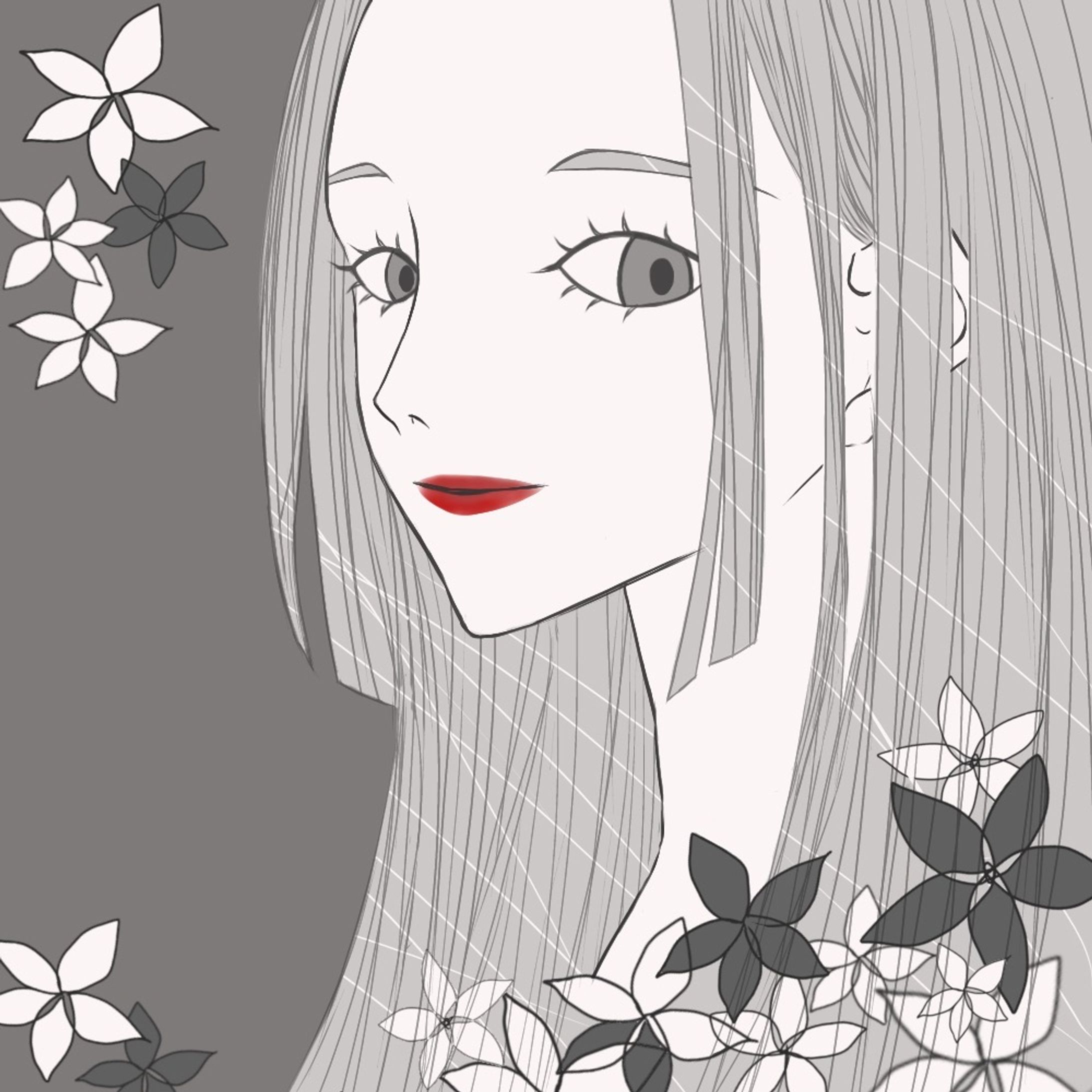 女性のイラスト2-1