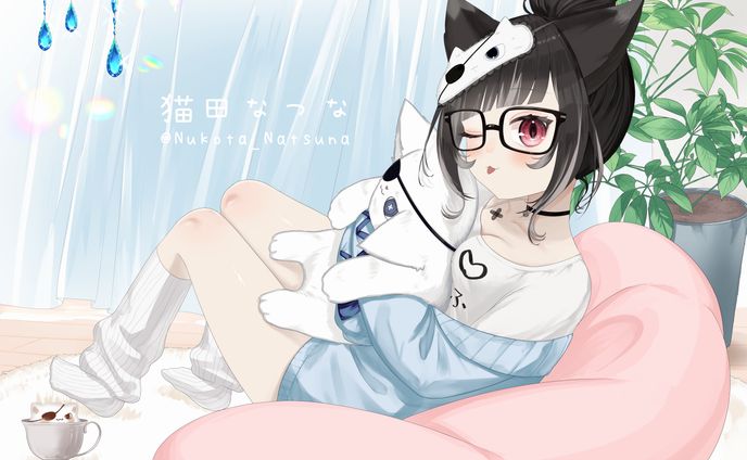 猫田なつな様　新衣装イラスト