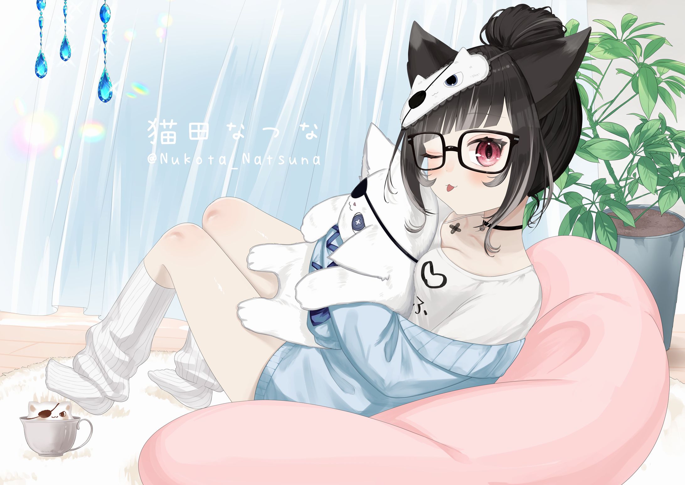 猫田なつな様　新衣装イラスト-1