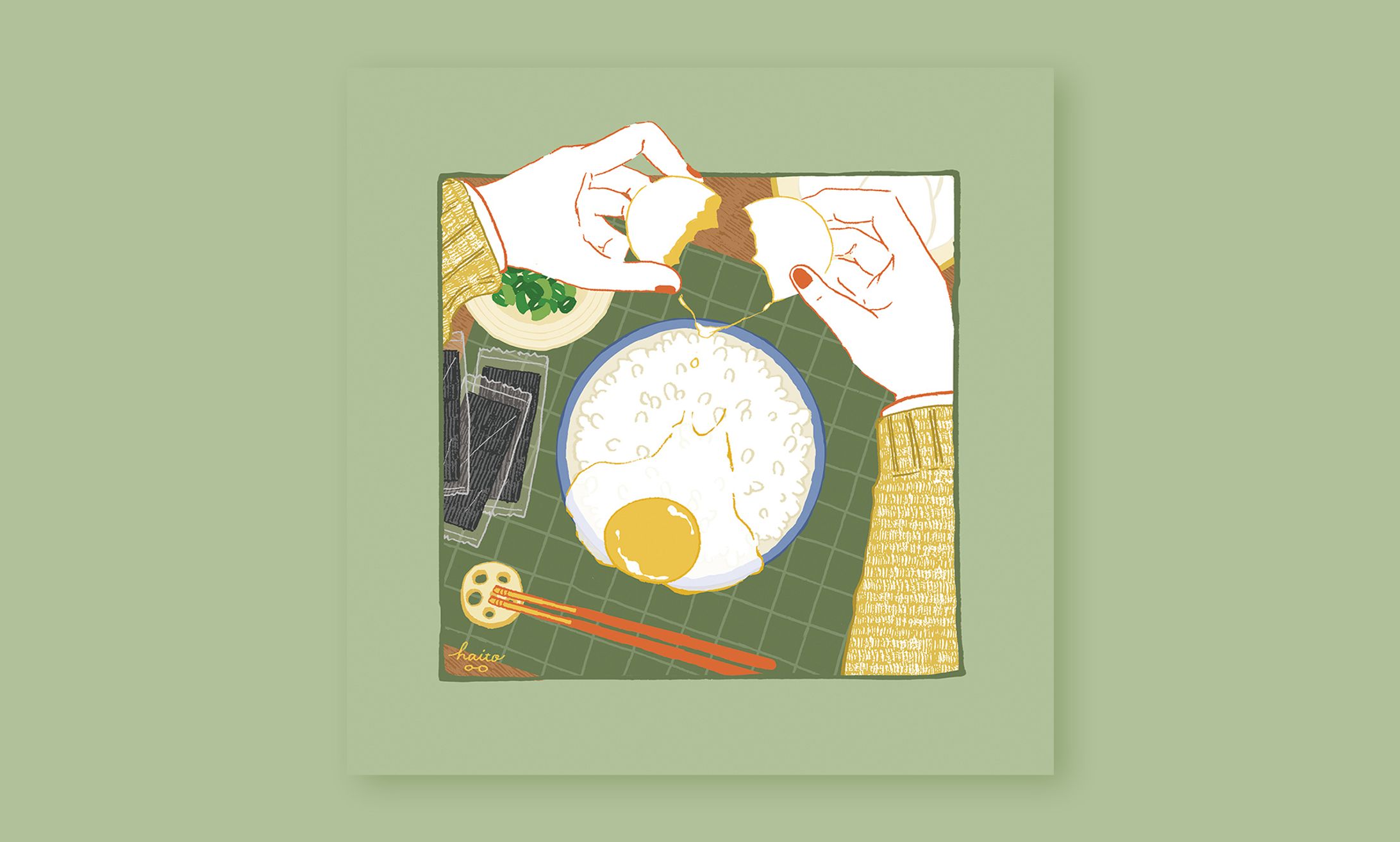 【自主制作】卵かけご飯の悲劇-1