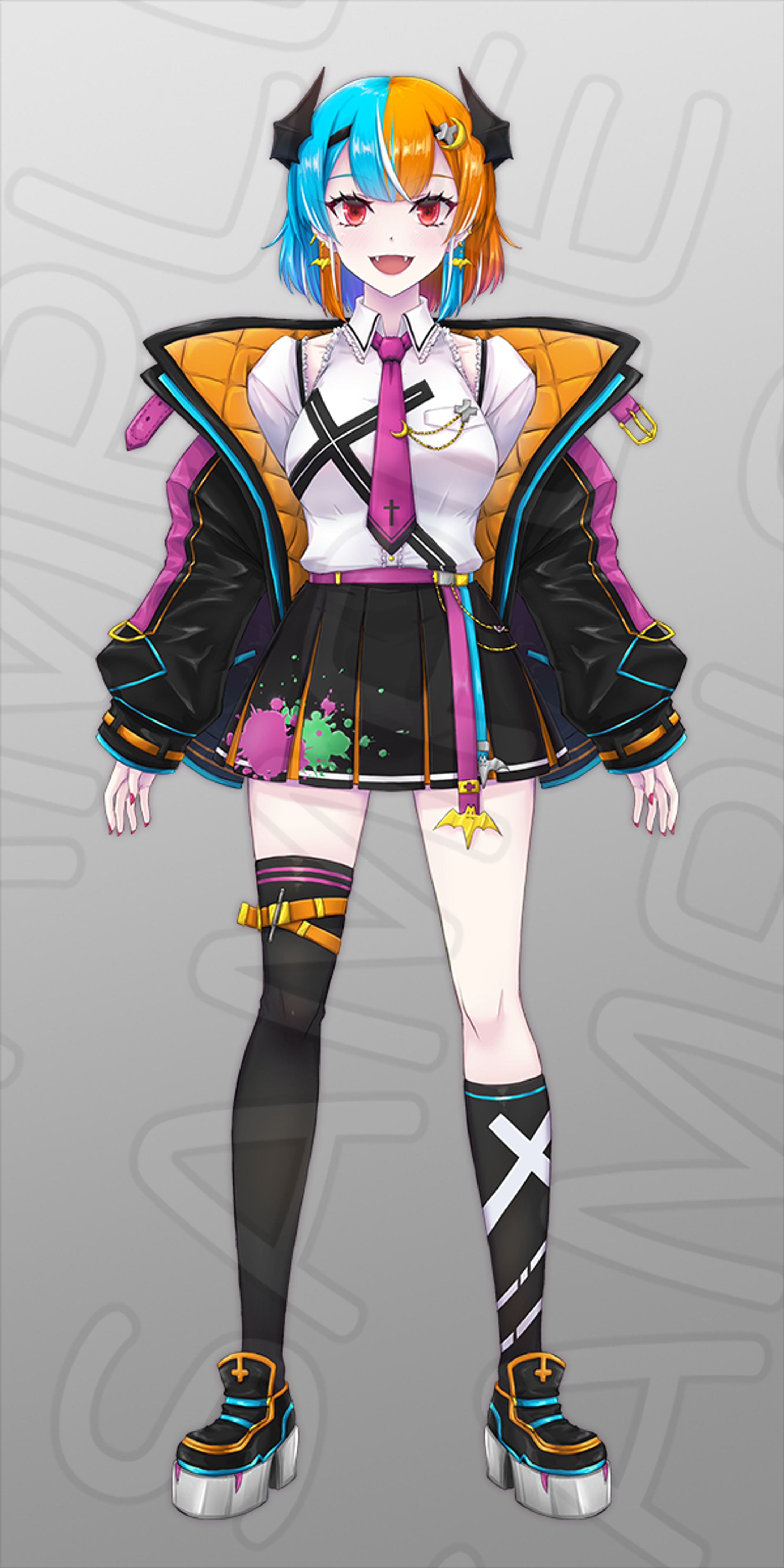 【案件イラスト】cozoru様キャラクターデザイン1-1