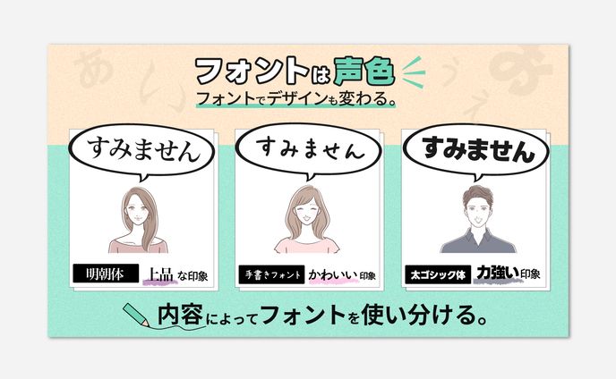 図解｜デザイン理論【フォント編】