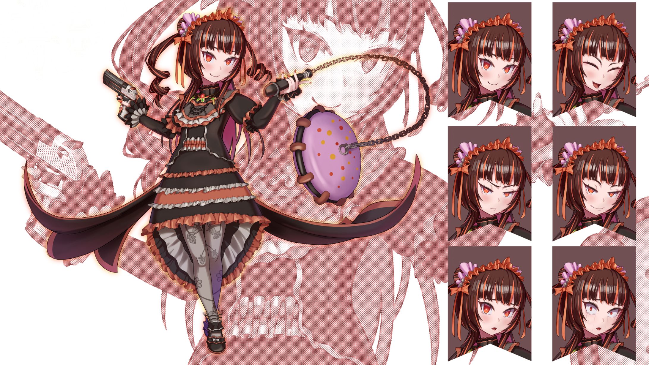 【コミッション】キャラデザ【立ち絵・デザイン】-1