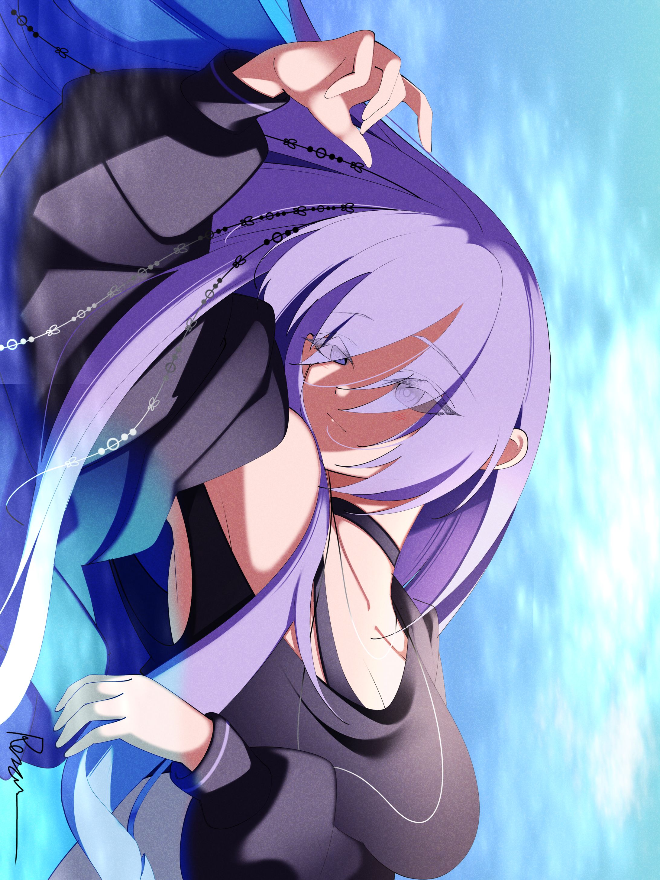 Commission 3 OC - Bust Up-1