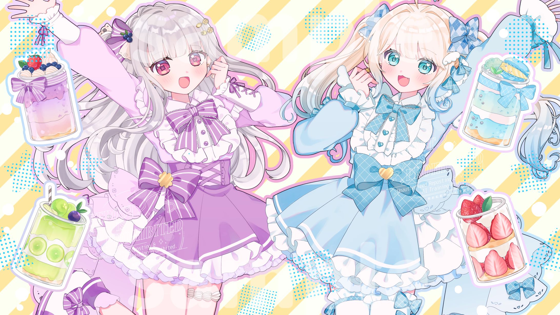 歌ってみた動画用イラスト-1