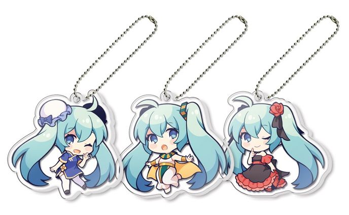 【SDイラスト】アクリルキーホルダー